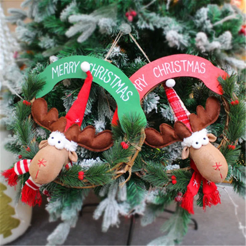 1/3pcs merry christmas santa claus snowman gift doll christmas