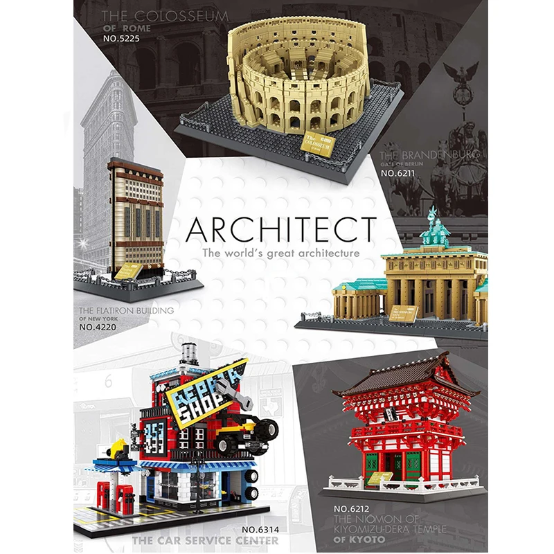 Legoing City Bricks World Famous Architecture Building Blocks Model Compatible Creator Expert Legoings House Children Toys Gifts
Legoing City Bricks World Famous Architecture Building Blocks Model Compatible Creator Expert Legoings House Children Toys Gifts