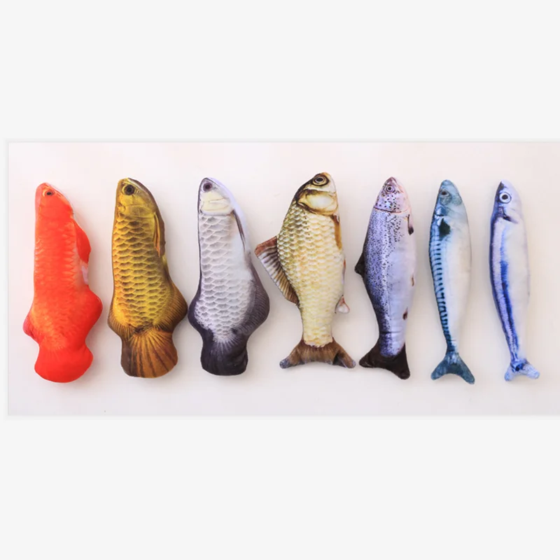 1PC Creative Pet Cat scratcher toy Kitten Chewing Cat Toys Catnip Stuffed Fish Interactive Kitten Product 20cm nip cats kedi
1PC Creative Pet Cat scratcher toy Kitten Chewing Cat Toys Catnip Stuffed Fish Interactive Kitten Product 20cm nip cats kedi