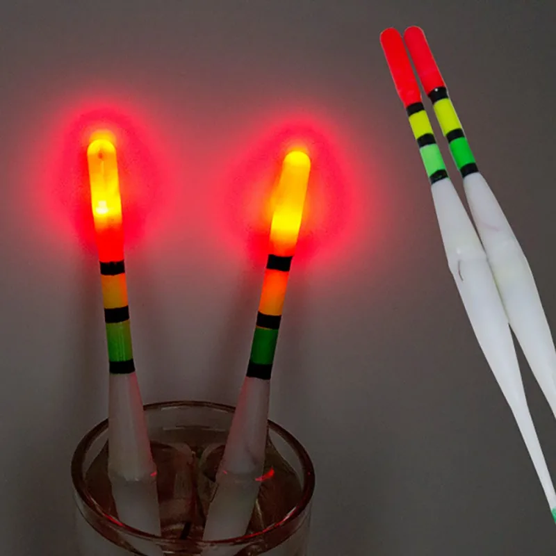 4Pcs Luminous Fishing Float Vertical Plastic Float LED Float For Dark Water Night Fishing Tools New
4Pcs Luminous Fishing Float Vertical Plastic Float LED Float For Dark Water Night Fishing Tools New