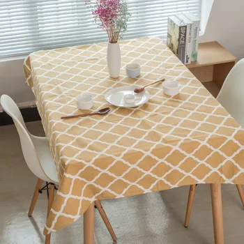 Proud Rose Simple Plaid Cotton and Linen Tablecloth Rhombus Geometric Printing Rectangular Fabric Home Decoration Modern Korean
Proud Rose Simple Plaid Cotton and Linen Tablecloth Rhombus Geometric Printing Rectangular Fabric Home Decoration Modern Korean
