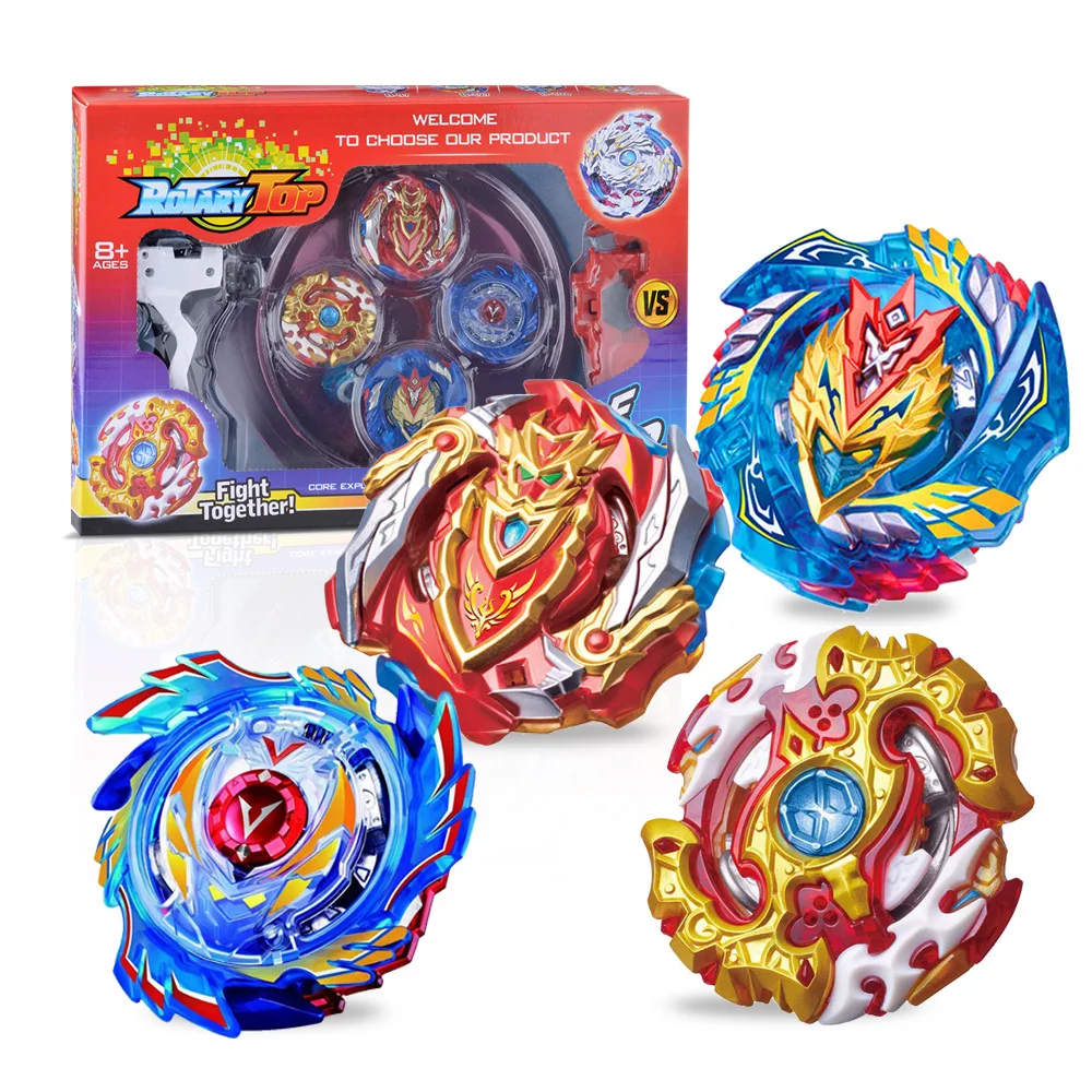 Cross Border Export Burst Spinner Bey Battle Burst Set with Handle Transmitter B129 B100
Cross Border Export Burst Spinner Bey Battle Burst Set with Handle Transmitter B129 B100