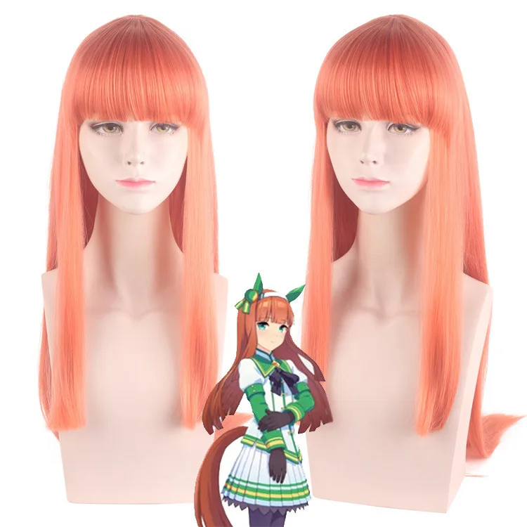 Anime 90CM Game Costume Silence Suzuka Cosplay Wig Umamusume: Pretty Derby Costumes Schoolgirl Woman Game Play Wigs
Anime 90CM Game Costume Silence Suzuka Cosplay Wig Umamusume: Pretty Derby Costumes Schoolgirl Woman Game Play Wigs