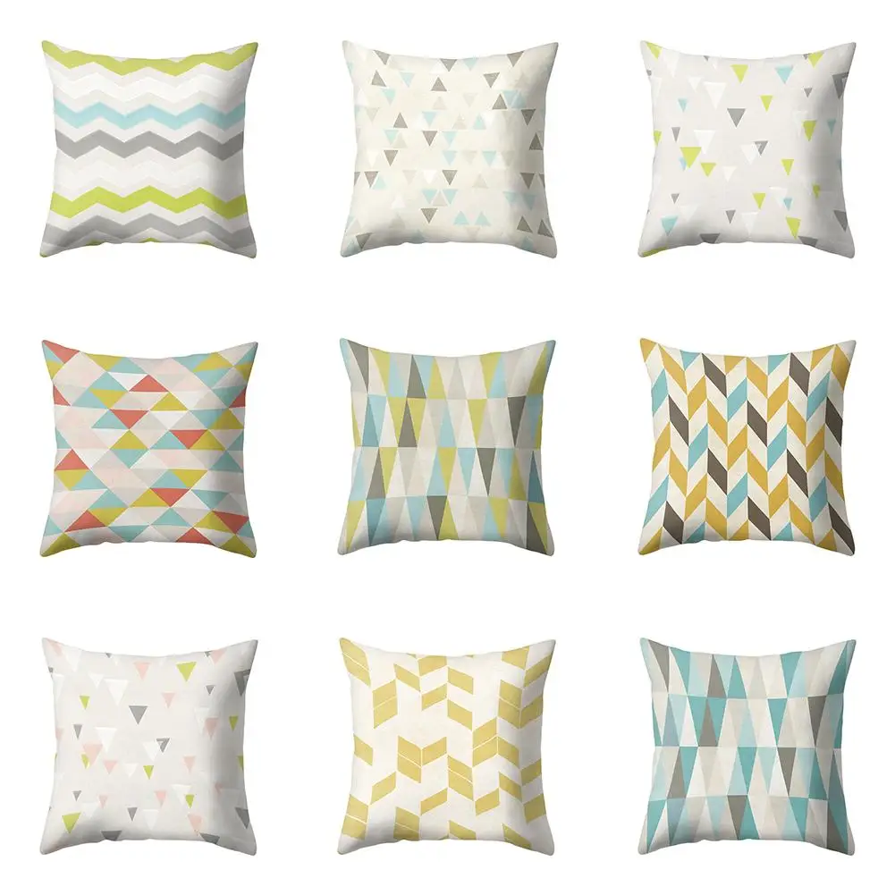 HOT SALES Wave Triangle Geometric Pattern Throw Pillow Case Cushion Cover Sofa Car Decor
HOT SALES Wave Triangle Geometric Pattern Throw Pillow Case Cushion Cover Sofa Car Decor