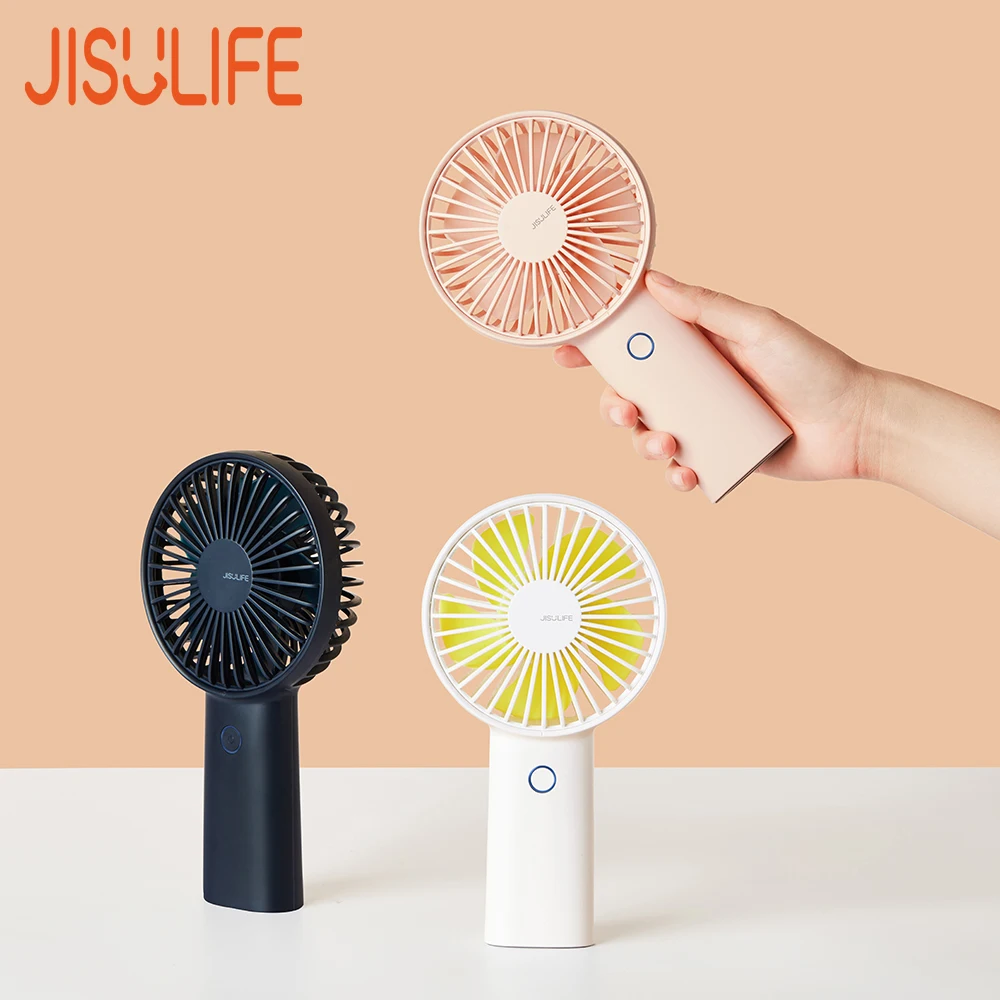 JISULIFE Ventilador Portable Fan Silent USB Rechargeable Fans for Home Office Desk 5000mAh Standing Table Fan Powerbank 2 in 1
JISULIFE Ventilador Portable Fan Silent USB Rechargeable Fans for Home Office Desk 5000mAh Standing Table Fan Powerbank 2 in 1