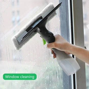 3 in 1 Window Cleaner Spray Bottle Scraper Home Car Glass Wiper Squeegee Microfibre Cloth Pad Kit Brush for Car Cleaning Tool 
3 in 1 Window Cleaner Spray Bottle Scraper Home Car Glass Wiper Squeegee Microfibre Cloth Pad Kit Brush for Car Cleaning Tool