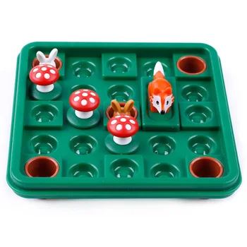 Funny Rabbit and Fox Early Education Educational Toys Logic Space Thinking Reasoning Family Party Game 
Funny Rabbit and Fox Early Education Educational Toys Logic Space Thinking Reasoning Family Party Game