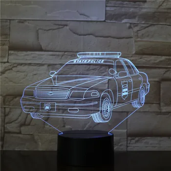 2019 Best Selling Federal Police Cars Cutomized 3D Lamp Colorful with Remote 3D Optical Led Night Light Lamp Battery Powered
2019 Best Selling Federal Police Cars Cutomized 3D Lamp Colorful with Remote 3D Optical Led Night Light Lamp Battery Powered