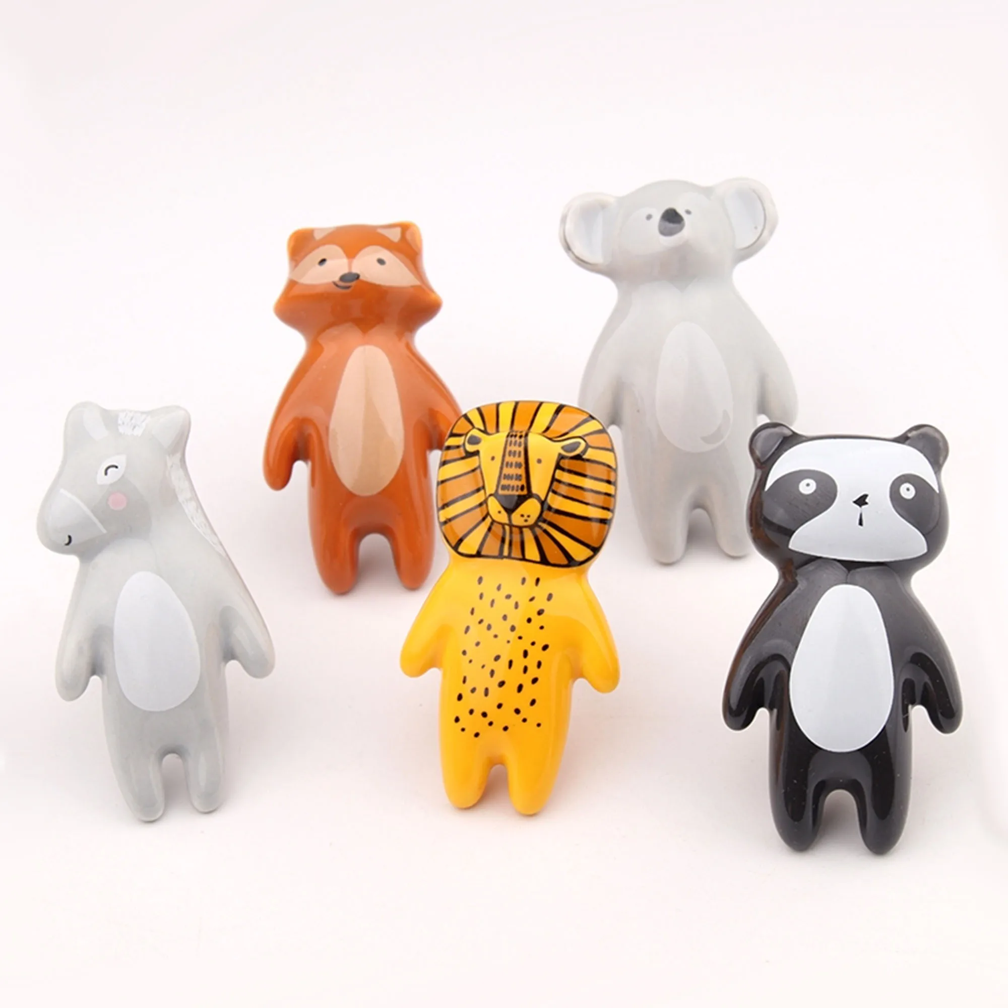 Ceramic Animals Shape Cabinet Knobs Cartoon Children Room Drawer Pulls Handle Brass Base Door Handle for Kids Furniture Hardware
Ceramic Animals Shape Cabinet Knobs Cartoon Children Room Drawer Pulls Handle Brass Base Door Handle for Kids Furniture Hardware