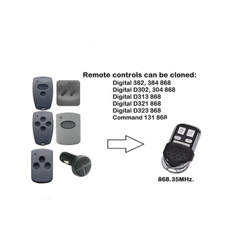 1pcs FOR Garage Transmitter Fixed Code D302 D304 868MHz Remote Control Duplicator free shipping
1pcs FOR Garage Transmitter Fixed Code D302 D304 868MHz Remote Control Duplicator free shipping