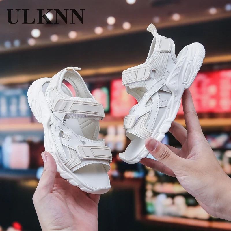 ULKNN Kids Sandals 2020 Summer New Fashion Boys and Girls Candy-Colored Anti-Slip Network of Red Sport Sandals
ULKNN Kids Sandals 2020 Summer New Fashion Boys and Girls Candy-Colored Anti-Slip Network of Red Sport Sandals