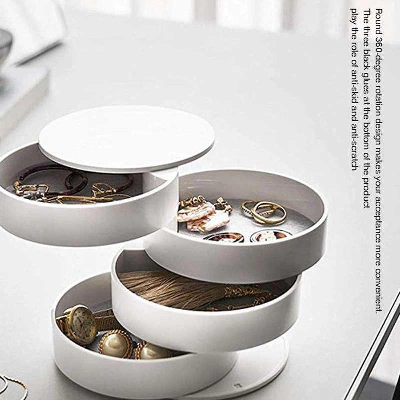 4 Layers Jewellery Box Organiser with Lid, Jewellery Box For Women Jewellery Case for Rings Earrings Necklace Girl Women Gift
4 Layers Jewellery Box Organiser with Lid, Jewellery Box For Women Jewellery Case for Rings Earrings Necklace Girl Women Gift
