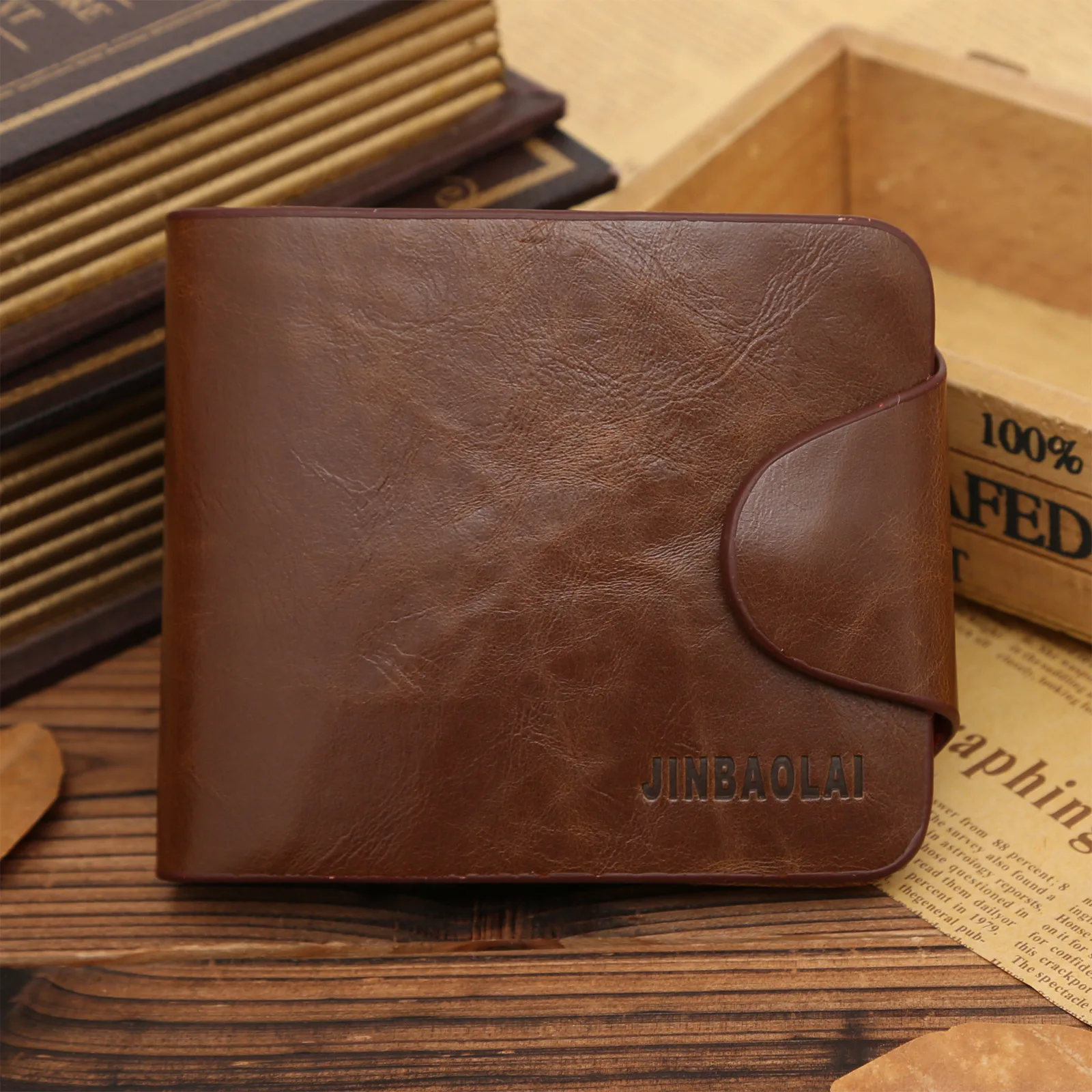 Wallet MEN'S Wallet Wallet Casual Retro Hidden Button Leather Wallet New Style Wholesale
Wallet MEN'S Wallet Wallet Casual Retro Hidden Button Leather Wallet New Style Wholesale