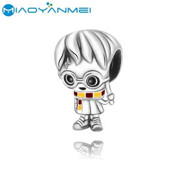 Fashion Jewelry 925 Sterling Silver Beads Harry Brave Boy Magician Charm Fit Original Pan Bracelets Women DIY Gift
Fashion Jewelry 925 Sterling Silver Beads Harry Brave Boy Magician Charm Fit Original Pan Bracelets Women DIY Gift
