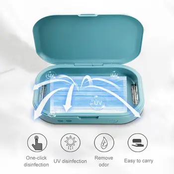 UV Sterilizer Phone Jewelry Toothbrush Aromatherapy Ultraviolet Disinfection Box through 3 minutes of ultraviolet disinfection
UV Sterilizer Phone Jewelry Toothbrush Aromatherapy Ultraviolet Disinfection Box through 3 minutes of ultraviolet disinfection