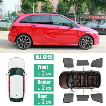 For Mercedes B Class 6Pcs Windows Sunshade UV Ray Protector Mesh Block Privacy Visor
For Mercedes B Class 6Pcs Windows Sunshade UV Ray Protector Mesh Block Privacy Visor