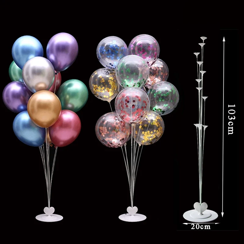 с день рождения вечерние воздушные шары надувной колонка шарики декор Свадебная