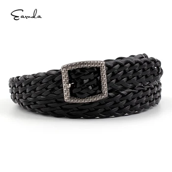 Earnda New Candy-colored Women's Woven Belt Fashion Wild Personality Square Buckle Decorative Bran Paper Belt Women
Earnda New Candy-colored Women's Woven Belt Fashion Wild Personality Square Buckle Decorative Bran Paper Belt Women