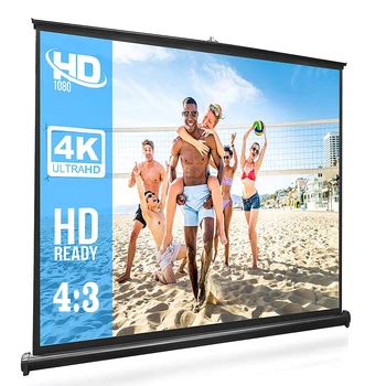 50" Inch 4:3 Portable Mobile Projection Screen Stand Lightweight Carry Durable Easy Pull Out System for Indoor Outdoor Use
50" Inch 4:3 Portable Mobile Projection Screen Stand Lightweight Carry Durable Easy Pull Out System for Indoor Outdoor Use