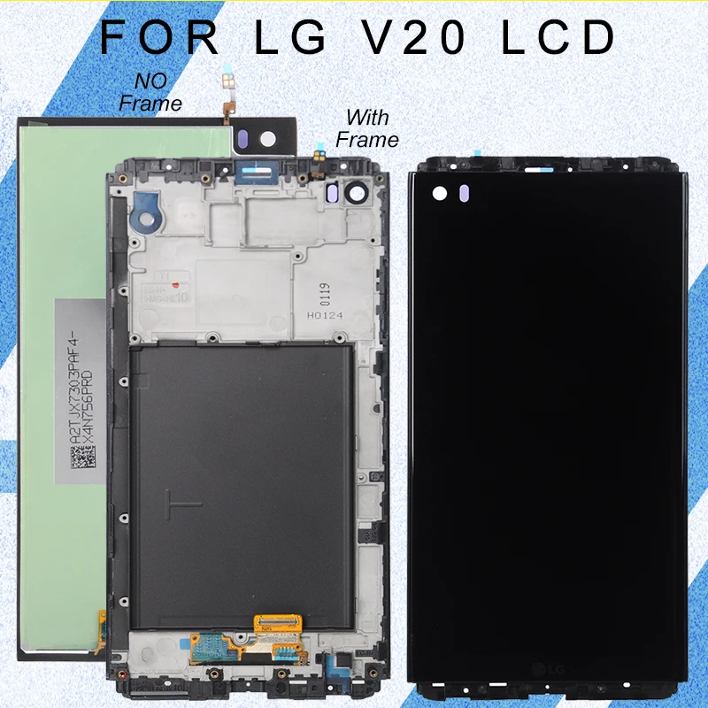 Catteny LS997 дисплей для LG V20 ЖК-дисплей с сенсорной панелью дигитайзер в сборе H910 H918