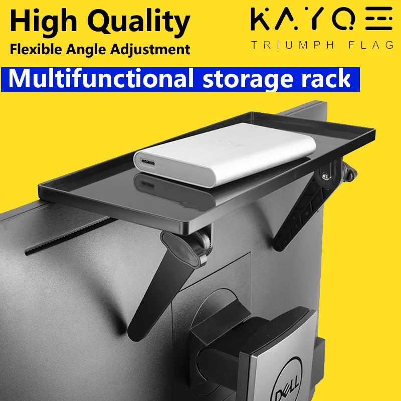 KAYQEE Desktop Rack Adjustable Screen Shelf TV Top Storage Bracket for Streaming Devices, Media Box, Speakers , Home Decor
KAYQEE Desktop Rack Adjustable Screen Shelf TV Top Storage Bracket for Streaming Devices, Media Box, Speakers , Home Decor