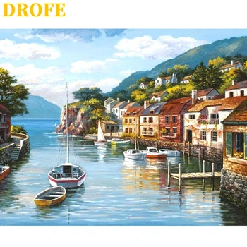 DROFE DIY Frame Painting By Numbers Wooden Frame 40x50cm Combination Unique Gift Wall Art Picture Artworks Home Decor
DROFE DIY Frame Painting By Numbers Wooden Frame 40x50cm Combination Unique Gift Wall Art Picture Artworks Home Decor