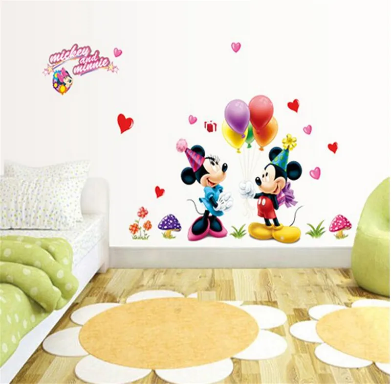 Mickey Minnie Nursery Decals