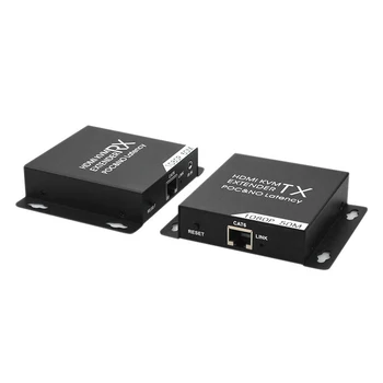 50M HDMI KVM Extender HD 1080P CAT6 CAT6A CAT7 TX and RX IR Remote Support USB Mouse Keyboard POC Power Supply( US Plug)
50M HDMI KVM Extender HD 1080P CAT6 CAT6A CAT7 TX and RX IR Remote Support USB Mouse Keyboard POC Power Supply( US Plug)