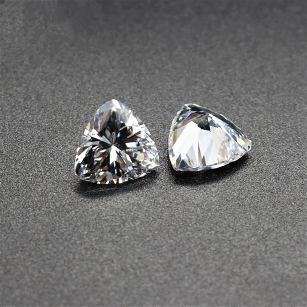 Grade AAA Cubic Zirconia Trillion Faceted Gemstone Trilliant Cut Cubic Zirconia Multiple Sizes to Choose C25Z
Grade AAA Cubic Zirconia Trillion Faceted Gemstone Trilliant Cut Cubic Zirconia Multiple Sizes to Choose C25Z