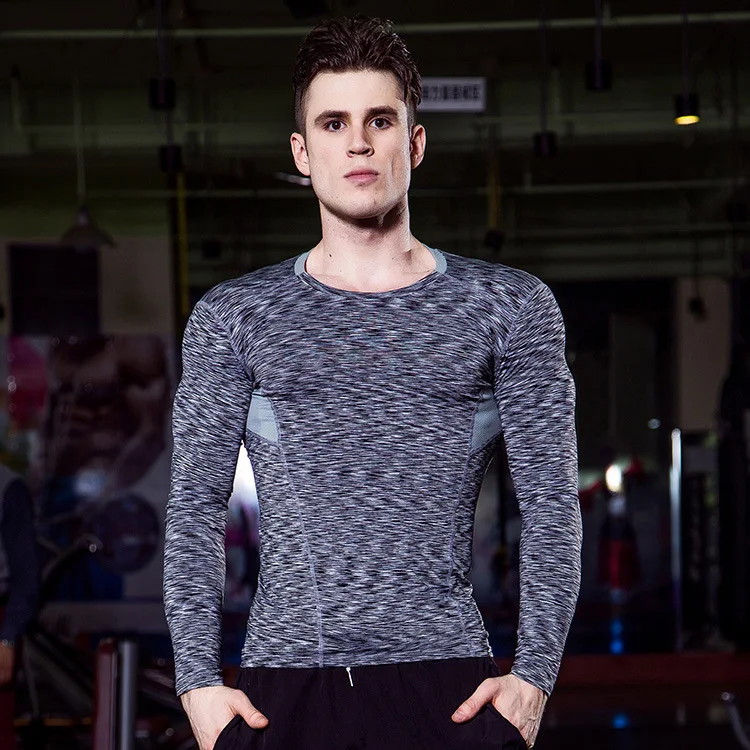 Men's Skinny PRO Long Sleeve Sports fitness running Quick-drying long-sleeved shirt elastic compression T-shirt clothes
Men's Skinny PRO Long Sleeve Sports fitness running Quick-drying long-sleeved shirt elastic compression T-shirt clothes