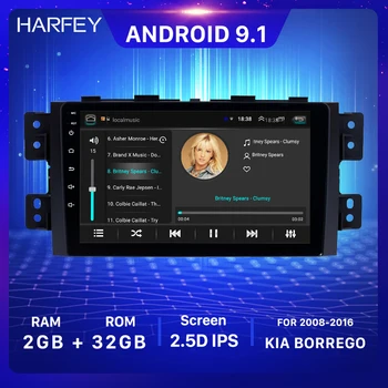 Harfey 2Din Quad Core Car Radio GPS Multimedia Player 9" Android 9.1 Head Unit For KIA Borrego 2008 2009 2010 2011 2012-2016
Harfey 2Din Quad Core Car Radio GPS Multimedia Player 9" Android 9.1 Head Unit For KIA Borrego 2008 2009 2010 2011 2012-2016