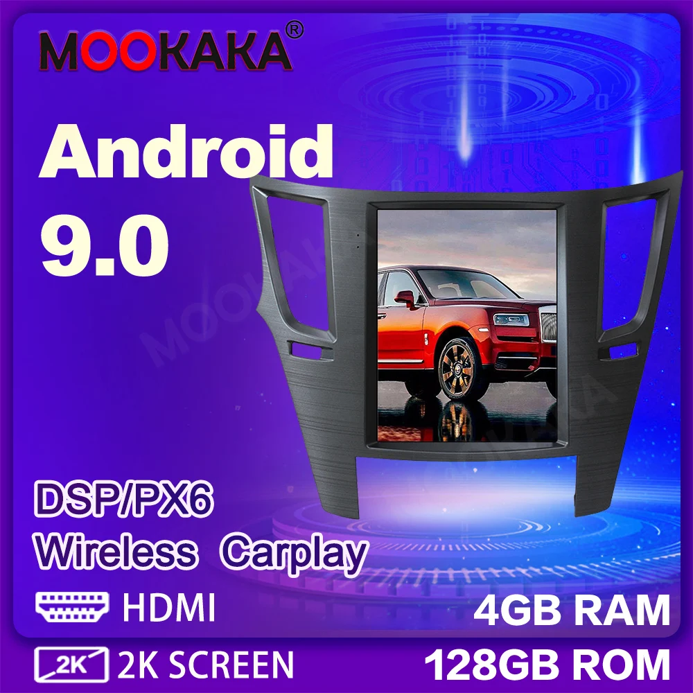 PX6 Tesla Style Android 9.0 128G Car GPS Navi For Subaru Legacy Outback 2009-2014 Multimedia Player Stereo Head Unit DSP Carplay
PX6 Tesla Style Android 9.0 128G Car GPS Navi For Subaru Legacy Outback 2009-2014 Multimedia Player Stereo Head Unit DSP Carplay
