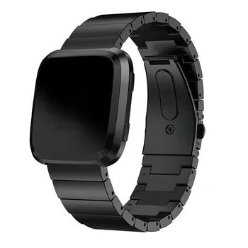 For Fitbit Versa Bracelet Wrist Band Smart Accessories Stainless Steel Replacement watch band Black
For Fitbit Versa Bracelet Wrist Band Smart Accessories Stainless Steel Replacement watch band Black