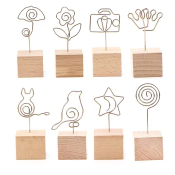 8pcs Notes Folder Wooden Functional Durable Creative Simple Business Card Holder Photo Clip for Cards Notes Photo
8pcs Notes Folder Wooden Functional Durable Creative Simple Business Card Holder Photo Clip for Cards Notes Photo