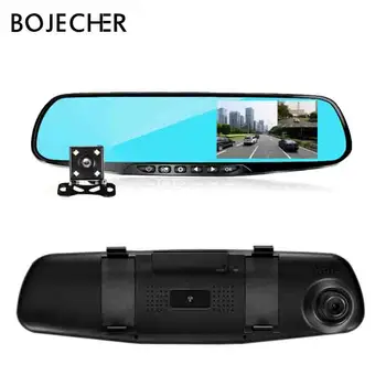 Full HD 1080P Car DVR Dual Lens Car Camera Dvr Rearview Mirror 4.3 Inch Digital Video Recorder Dash cam Auto Registrator
Full HD 1080P Car DVR Dual Lens Car Camera Dvr Rearview Mirror 4.3 Inch Digital Video Recorder Dash cam Auto Registrator