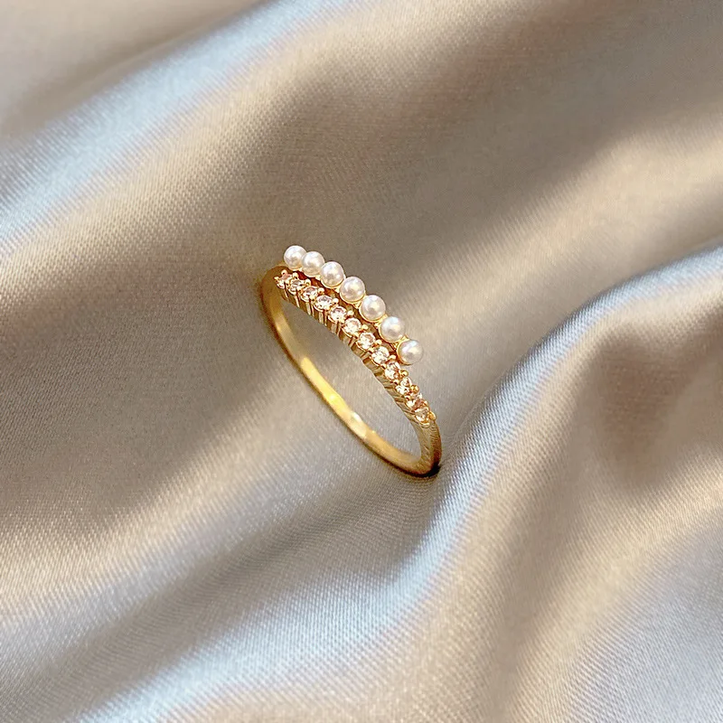 Romantic opening ring sweet pearl index finger fashion new end Adjustable jewelry for women with engagement rings female
Romantic opening ring sweet pearl index finger fashion new end Adjustable jewelry for women with engagement rings female