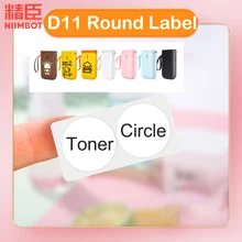 【NIIMBOT D101/D11/ D110 】Thermal Round Label Printing Paper Self Adhesive Sticker Transparent Waterproof Sticker for Label Maker
【NIIMBOT D101/D11/ D110 】Thermal Round Label Printing Paper Self Adhesive Sticker Transparent Waterproof Sticker for Label Maker