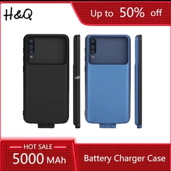 For Samsung Galaxy A20 A30 A50 Battery Charger Case 5000mAh Slim Power Bank Charging Cover For Samsung A50 A20 A30 Battery Case