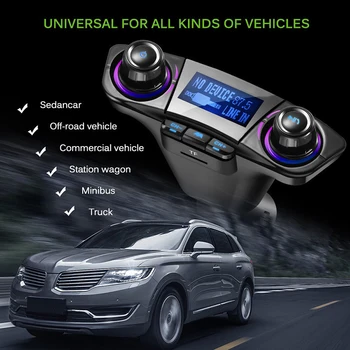 Hands-free Bluetooth Car Cigar Kit FM Transmitter TF MP3 Player USB Charger 2019
Hands-free Bluetooth Car Cigar Kit FM Transmitter TF MP3 Player USB Charger 2019