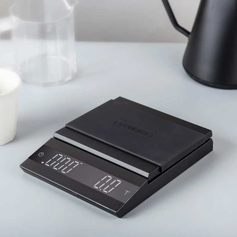 Felicita Parallel coffee scale with Bluetooth digital scale pour coffee Electronic Drip Coffee Scale with Timer
Felicita Parallel coffee scale with Bluetooth digital scale pour coffee Electronic Drip Coffee Scale with Timer