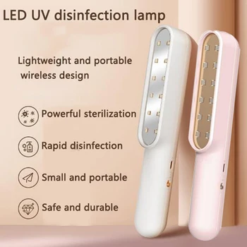 Portable Handheld UV Germicidal Lamp Home Disinfection UV Light Sterilizer Stick
Portable Handheld UV Germicidal Lamp Home Disinfection UV Light Sterilizer Stick