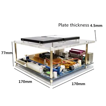 Motherboard ITX universal simple bracket multi-layer stack transparent chassis can be installed hard disk external NAS
Motherboard ITX universal simple bracket multi-layer stack transparent chassis can be installed hard disk external NAS