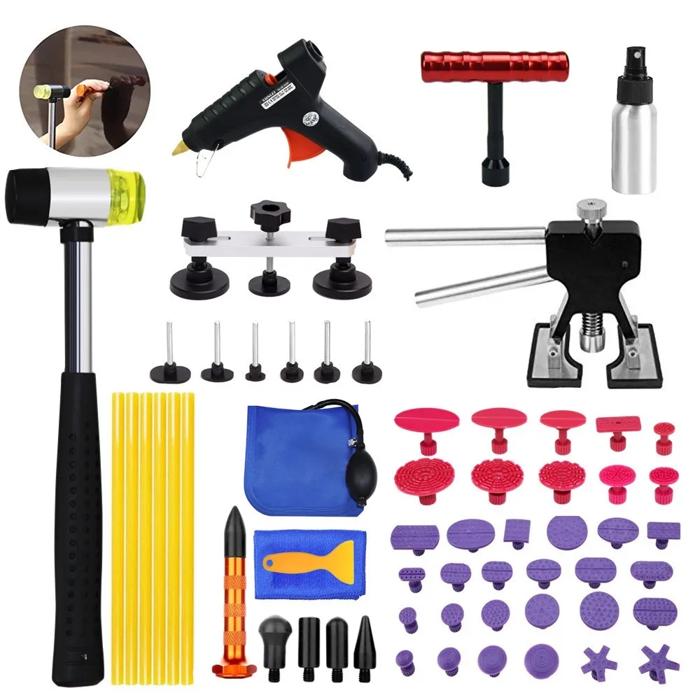 Car repair tools car Dent Removal tool Paintless Dent Repair Tools Puller PDR tool kit for hail damage auto repair tool
Car repair tools car Dent Removal tool Paintless Dent Repair Tools Puller PDR tool kit for hail damage auto repair tool