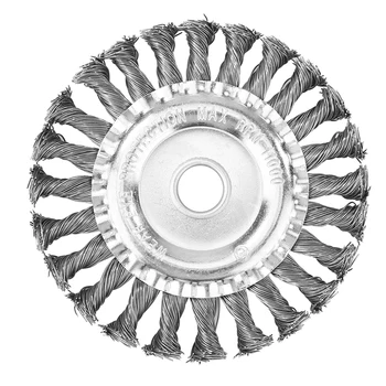 Steel Wire Wheel Lawn Mower Grass Trimmer Head Brushcutter for Grass Cutter 
Steel Wire Wheel Lawn Mower Grass Trimmer Head Brushcutter for Grass Cutter