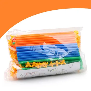 2019 Creative Straw Insert Plastic Building Blocks Straw Building Blocks for 4D Sucker Building Drop Shipping
2019 Creative Straw Insert Plastic Building Blocks Straw Building Blocks for 4D Sucker Building Drop Shipping