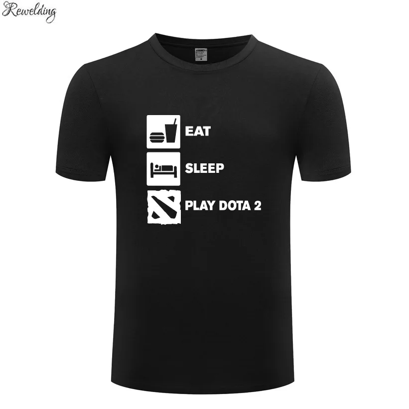 

Eat Sleep Game Gamer Gaming T Shirts Men Short Sleeve O Neck Cotton Man T-Shirt Cool Funny Streetwear Top Tee Big Size Summer