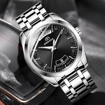 Genuine Binkada 2020 new watch men's mechanical watch automatic fashion waterproof steel band Swiss male watch
Genuine Binkada 2020 new watch men's mechanical watch automatic fashion waterproof steel band Swiss male watch