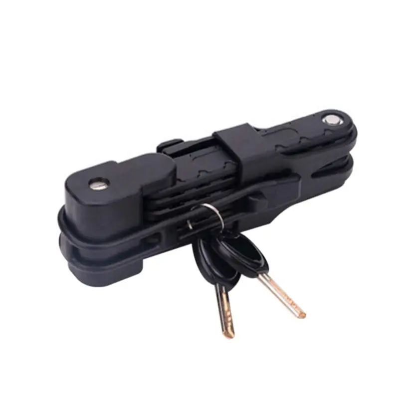 Folding Lock Collapsible Bicycle Lock Joint Lock Anti-Theft Lock Accessories Bicycle Six-Fold Lock Compression Shear Steel Mater
Folding Lock Collapsible Bicycle Lock Joint Lock Anti-Theft Lock Accessories Bicycle Six-Fold Lock Compression Shear Steel Mater