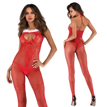 2019 New Women Sexy Cosplay Lingerie Open Hollow Stockings Garter Belt Fishnet Tights Transparent Pantyhose Christmas Costumes 
2019 New Women Sexy Cosplay Lingerie Open Hollow Stockings Garter Belt Fishnet Tights Transparent Pantyhose Christmas Costumes