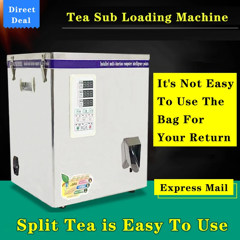 Multi Function Tea Sub Loading Machine Black Tea Rock Tea Sichuan Tea Green Tea Tieguanyin Granule Powder Sub Loading Machine
Multi Function Tea Sub Loading Machine Black Tea Rock Tea Sichuan Tea Green Tea Tieguanyin Granule Powder Sub Loading Machine